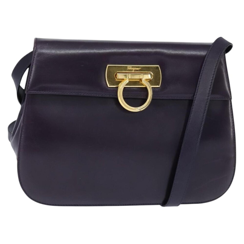 Salvatore Ferragamo Gancini Leather